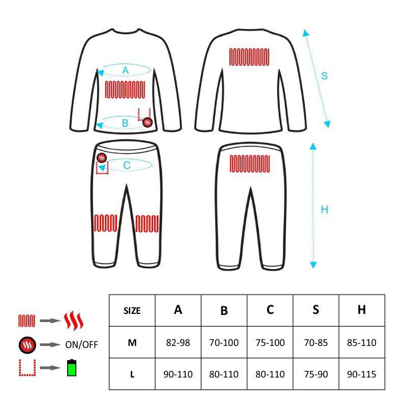 Glovii Thermoactive Underställ - BeWarm