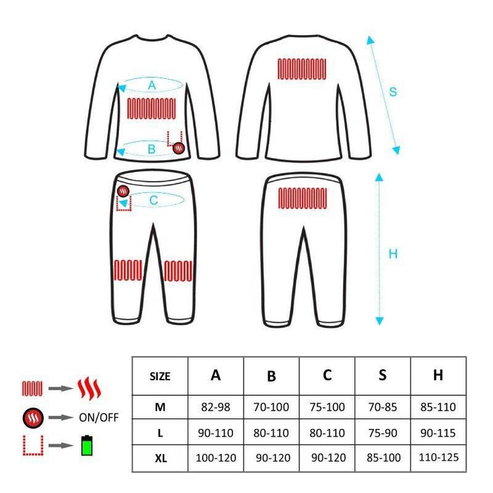 Glovii Thermoactive Underställ - BeWarm