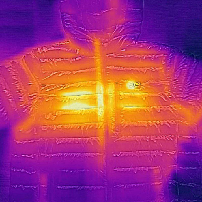 Värmejacka för kvinnor - Grå - BeWarm