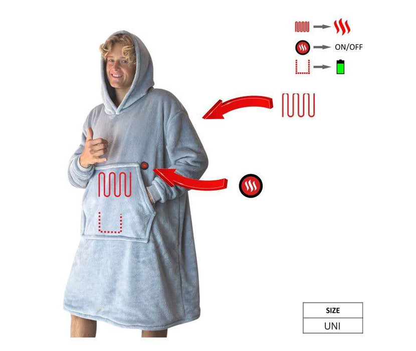 Oversized Värmehoodie - BeWarm